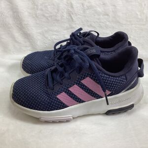 Adidas FX7273 Kids CloudFoam Racer TR 2.01 Shoes Blue/Purple Size 11 1/2